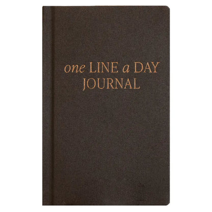 One Line A Day Fabric Journal - Notebooks