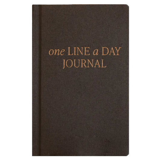 One Line A Day Fabric Journal - Notebooks