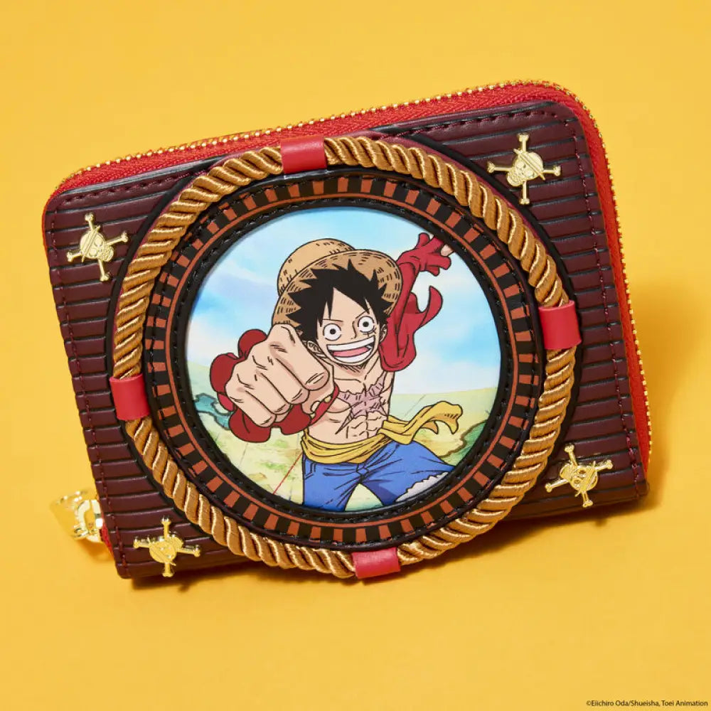 Loungefly One Piece Luffy Zip Around Wallet Bags & Wallets
