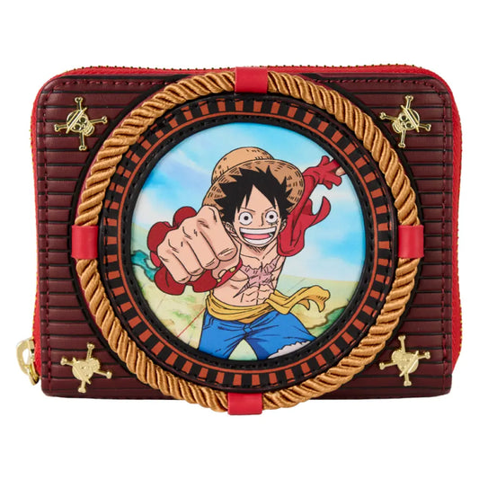 Loungefly One Piece Luffy Zip Around Wallet Bags & Wallets