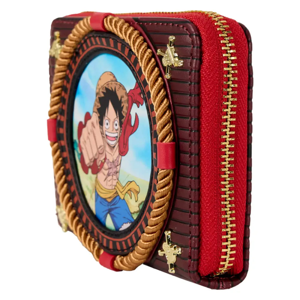 Loungefly One Piece Luffy Zip Around Wallet Bags & Wallets