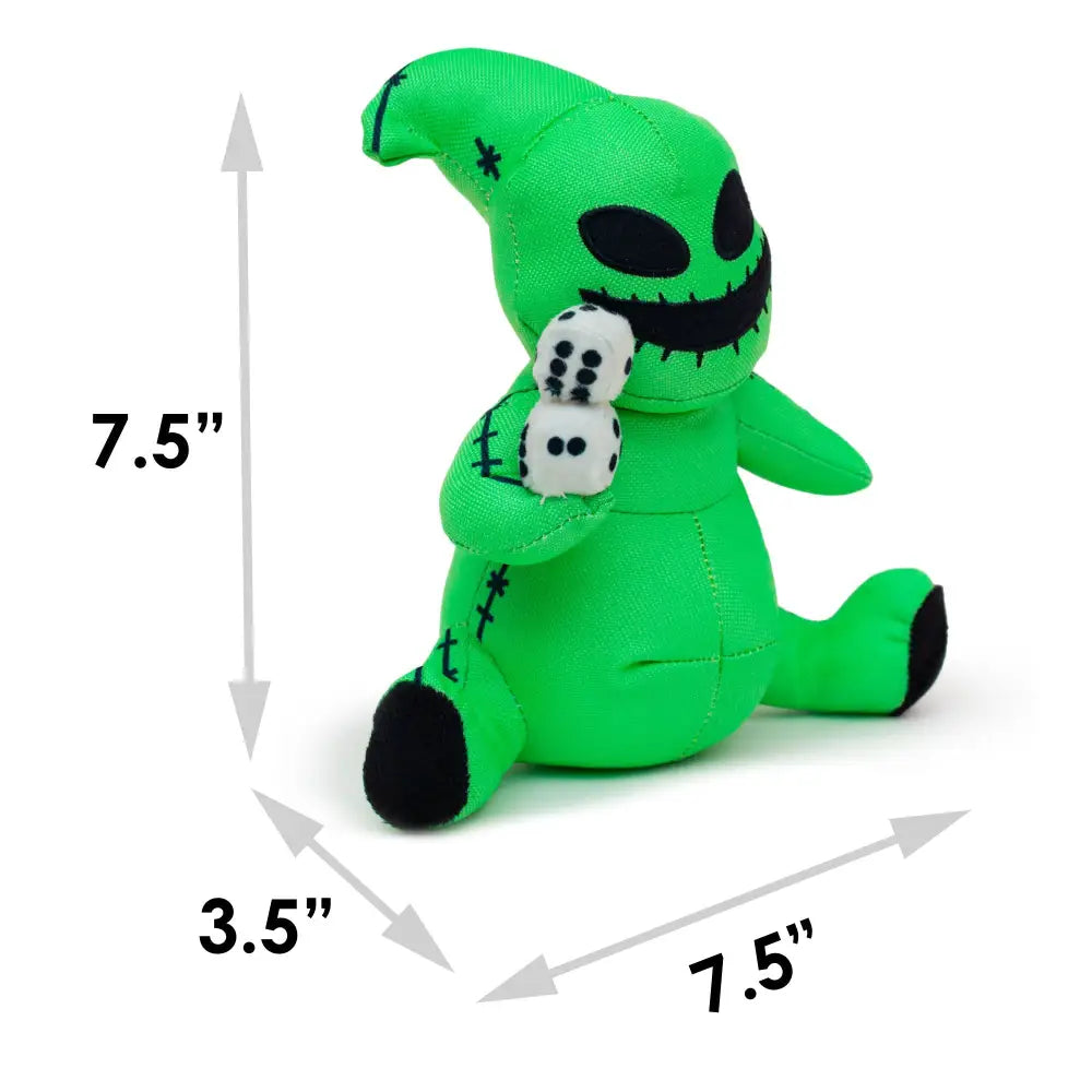 Oogie Boogie - Green Dog Toy Squeaky Plush