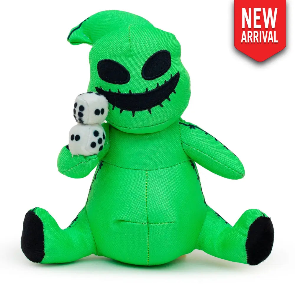 Oogie Boogie - Green Dog Toy Squeaky Plush