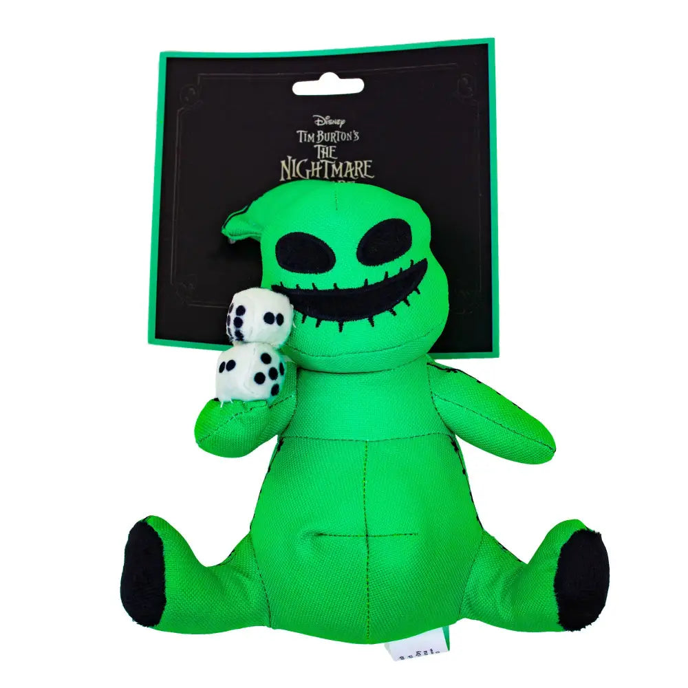 Oogie Boogie - Green Dog Toy Squeaky Plush