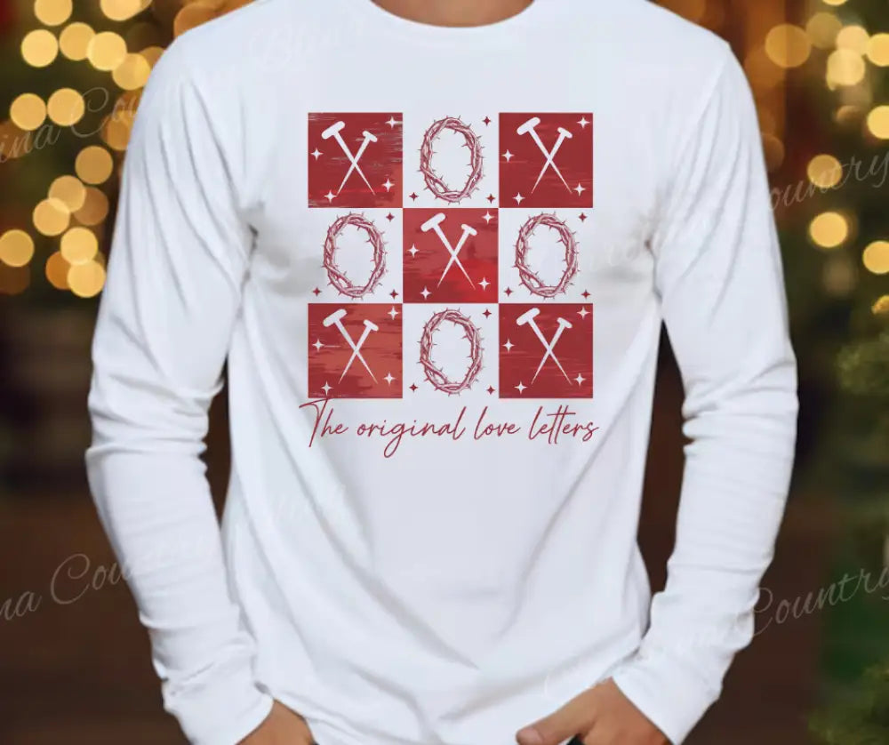 Original Love Letters – White Small / Long Shirt