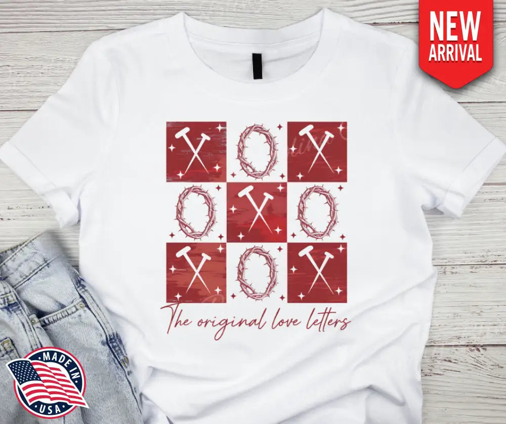 Original Love Letters – White Small / Short Shirt