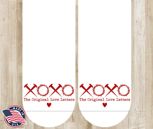 Original Love Letters – White Socks