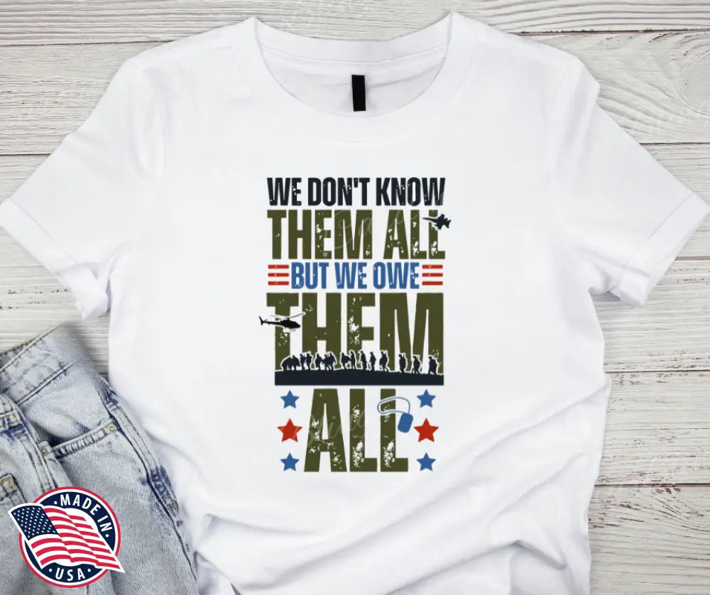 Owe Them All – Multi Shirt