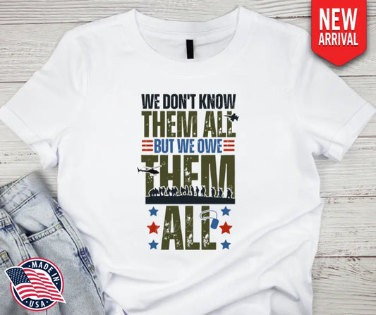 Owe Them All – Multi Shirt
