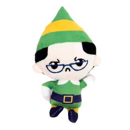 Dog Toy Squeaker Plush - Elf Chibi Papa Elf Full Body Pose Dog Toy Squeaky Plush