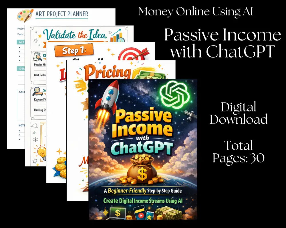 Passive Income with ChatGPT - Digital Download