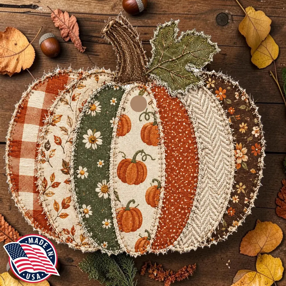 Patchwork Pumpkin Freshie