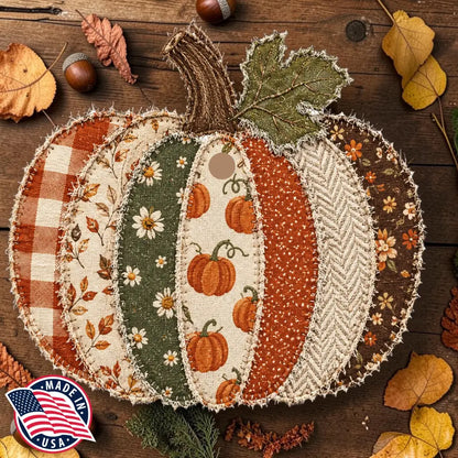 Patchwork Pumpkin Freshie