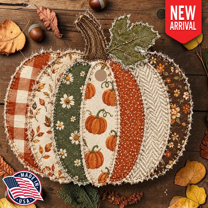 Patchwork Pumpkin Freshie