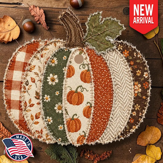 Patchwork Pumpkin Freshie