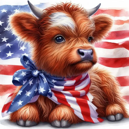 Patriotic Spirit Highland Calf - Art & Craft Kits