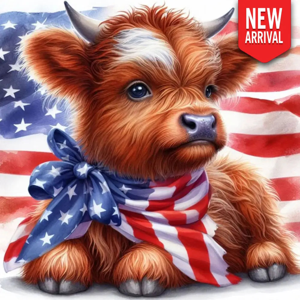 Patriotic Spirit Highland Calf - Art & Craft Kits