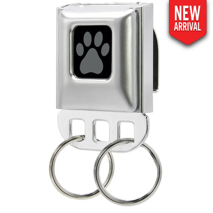 Paw Print - Black Key Holders