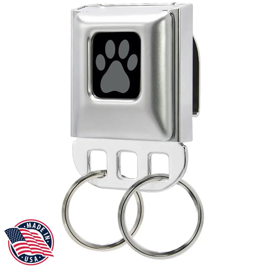 Paw Print - Black Key Holders