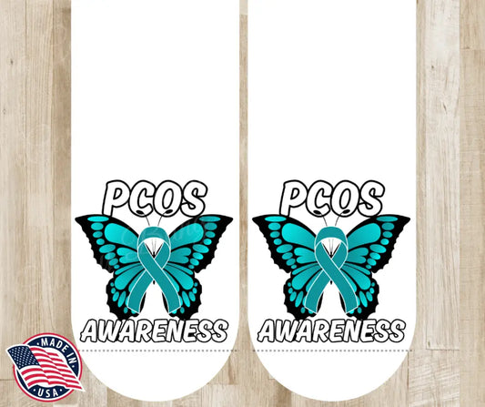 PCOS Awareness - Multi Socks