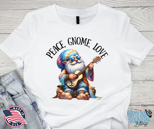 Peace Gnome Love – Multi Shirt