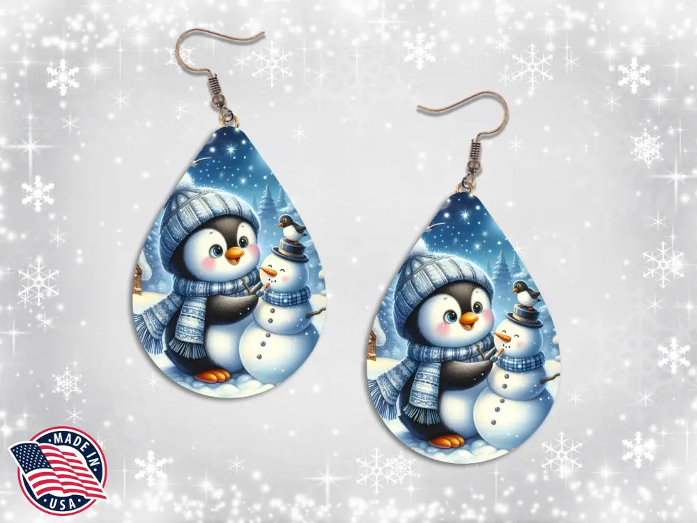 Penguin Love - Multi Earrings