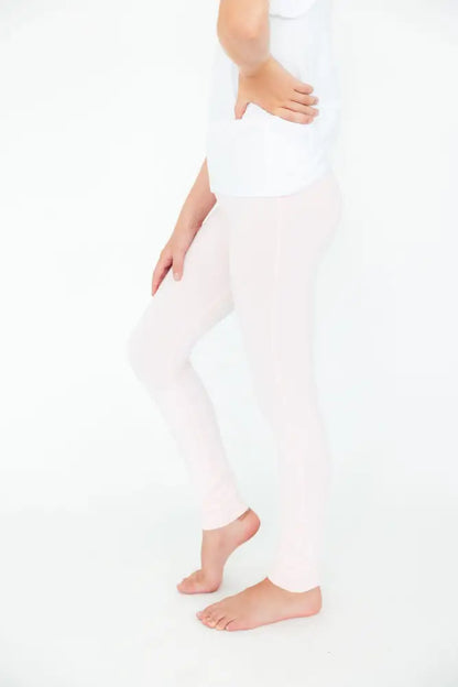 Petal Pink Leggings - Leggings