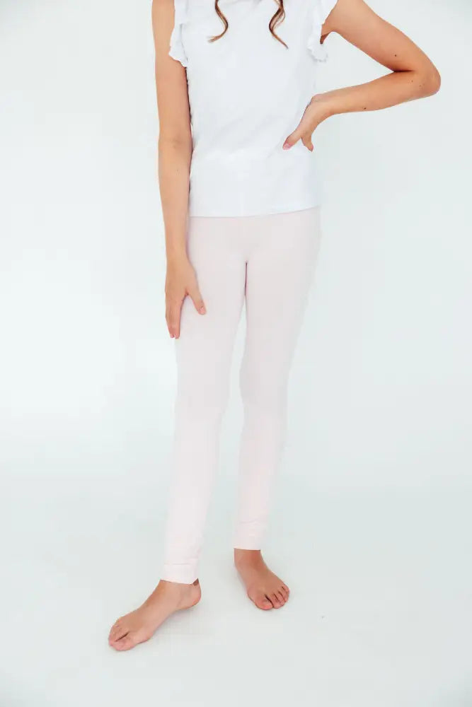 Petal Pink Leggings - Leggings