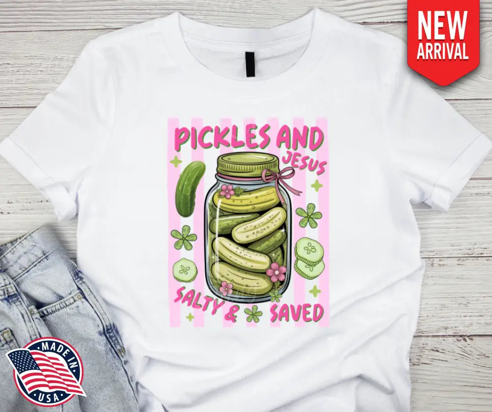 Pickles & Jesus - Multi - Small / Short - Shirt