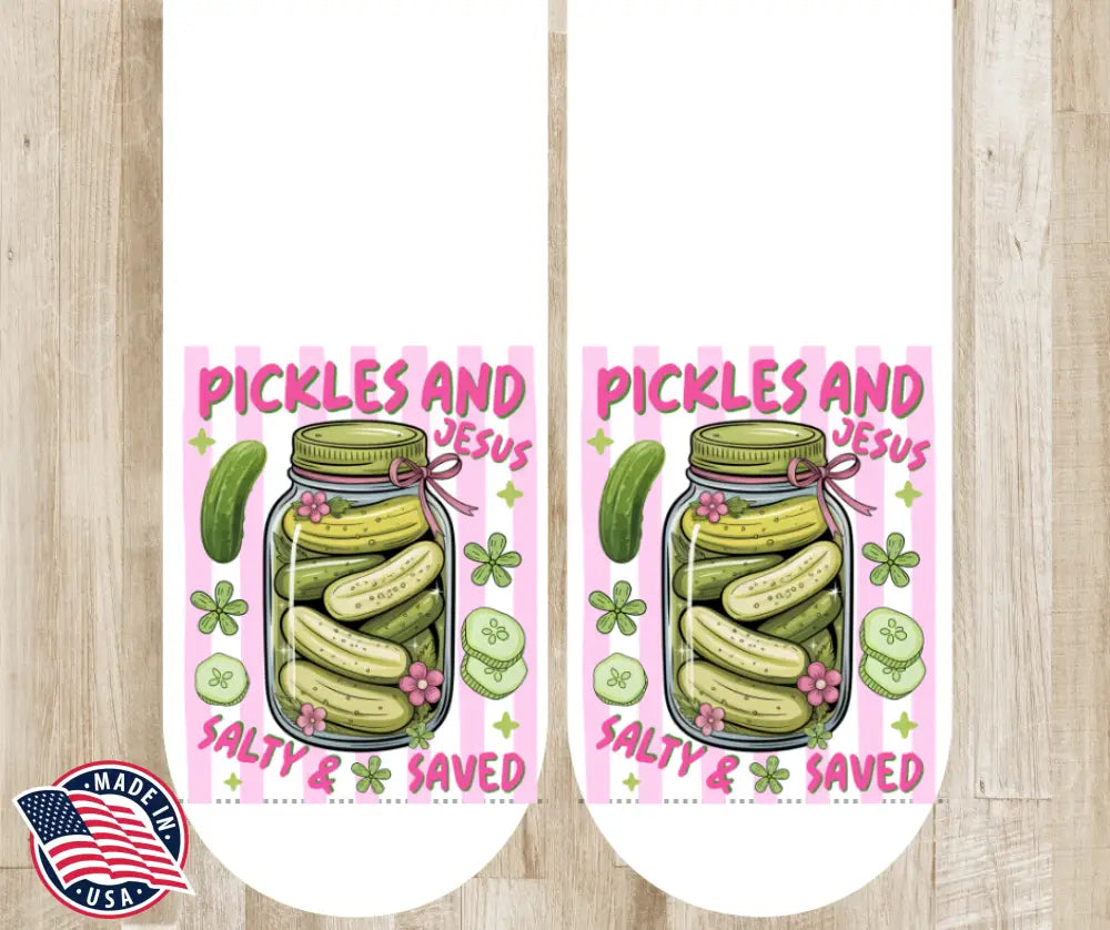Pickles & Jesus - Multi - Socks