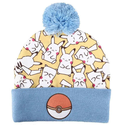 Pokemon Chibi Pikachu Pastel Pom Beanie Hat Hats