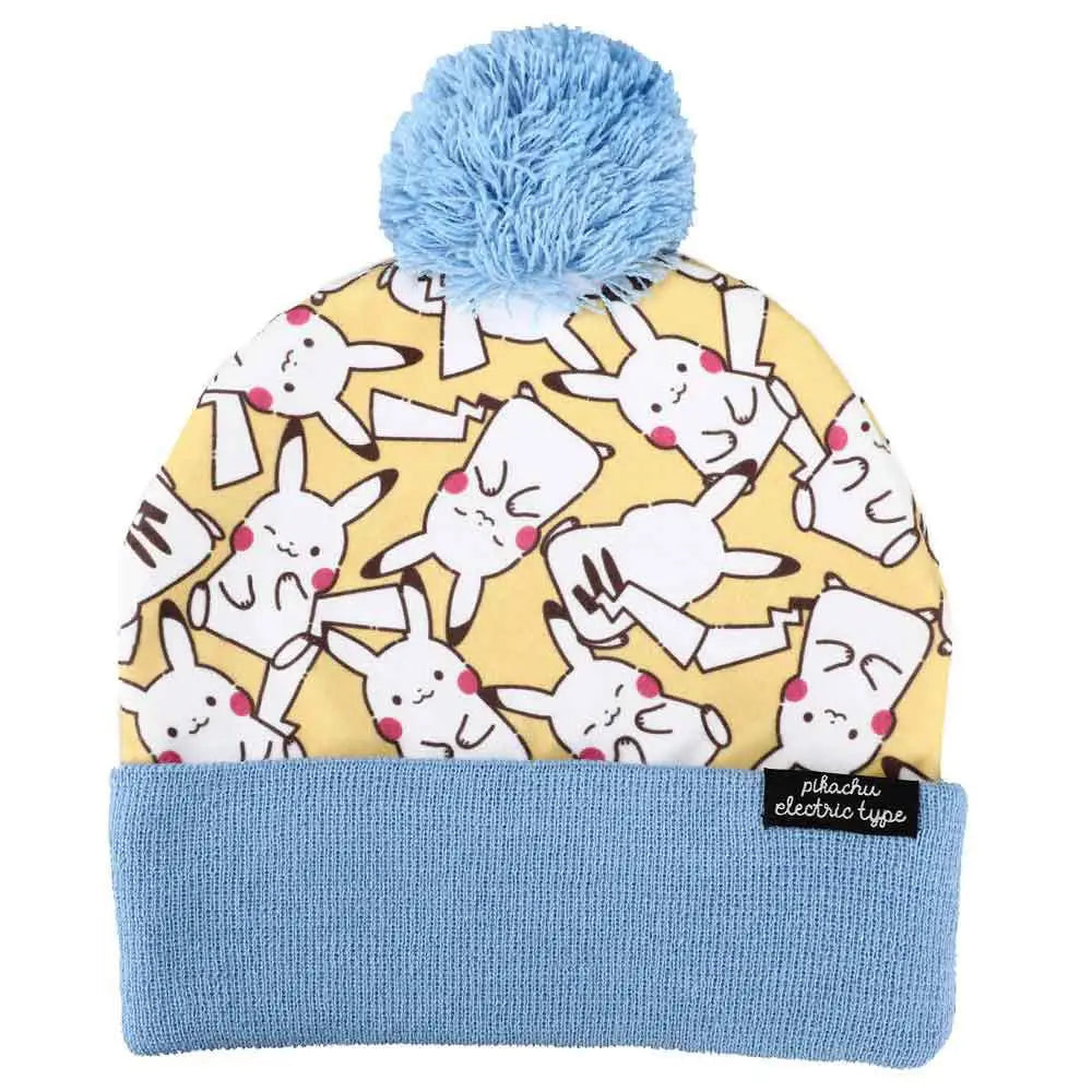 Pokemon Chibi Pikachu Pastel Pom Beanie Hat Hats
