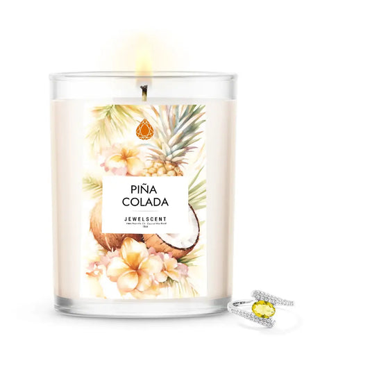 Pina Colada 18oz Mystery Box Jewelry Candle Home Candle