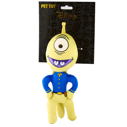 Dog Toy Squeaker Plush - Lilo and Stitch Pleakley Smiling Full Body Standing Pose Dog Toy Squeaky Plush