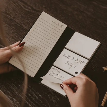 Portable Sticky Notes Booklet Notepad