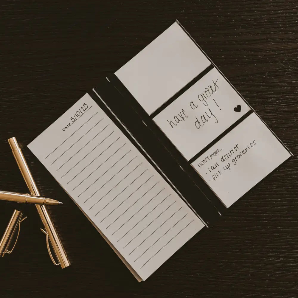 Portable Sticky Notes Booklet Notepad