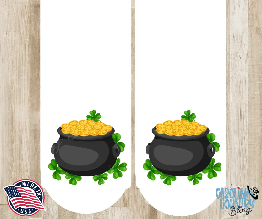 Pot Of Gold – Green Socks