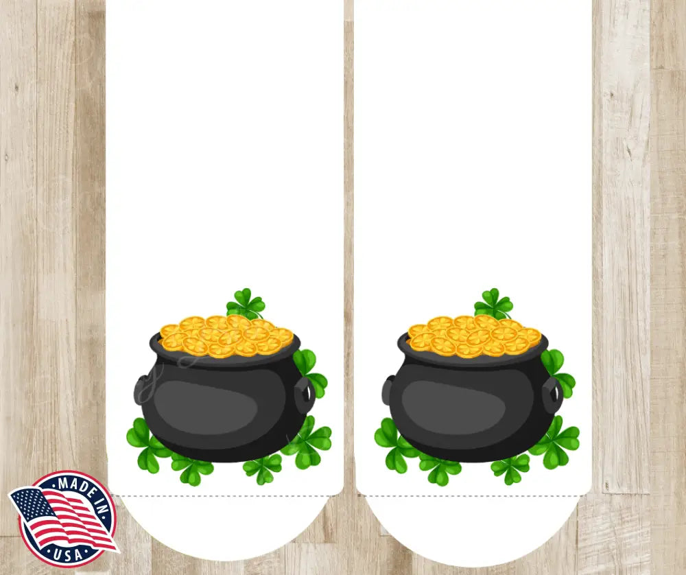 Pot Of Gold – Green Socks