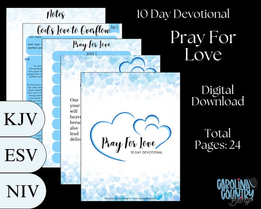 Pray for Love – Blue Digital Download