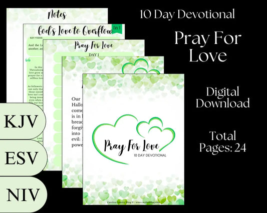 Pray for Love – Green Digital Download