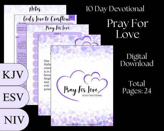 Pray for Love – Purple Digital Download