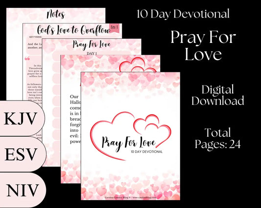 Pray for Love – Red Digital Download