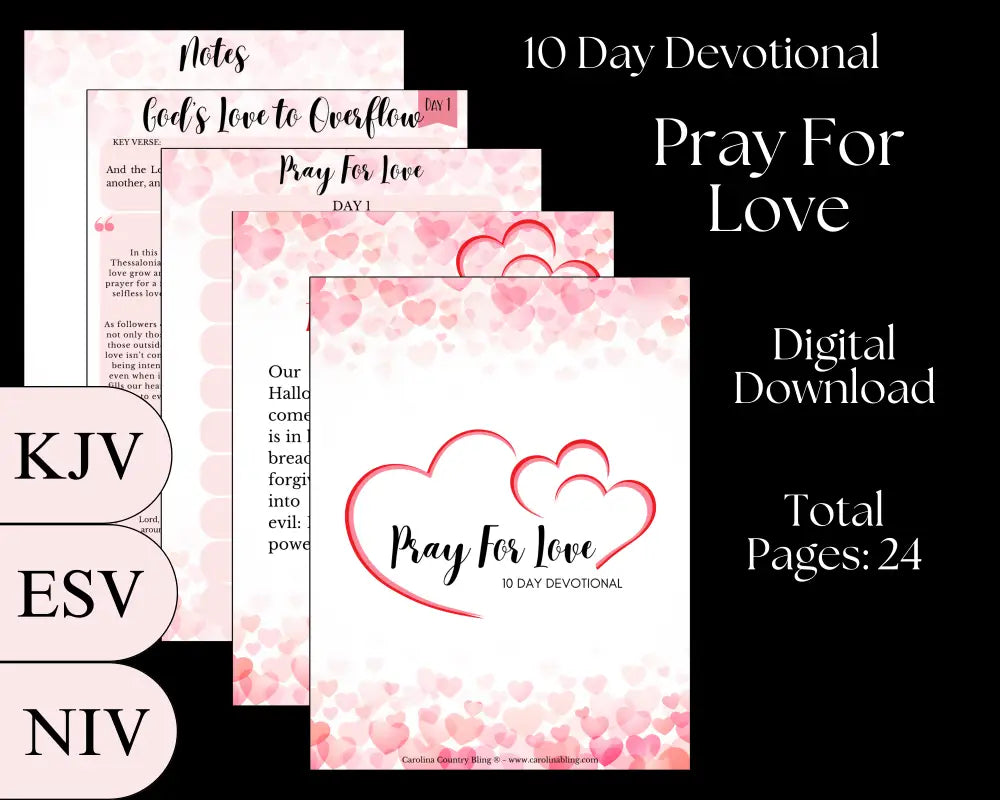 Pray for Love – Red Digital Download