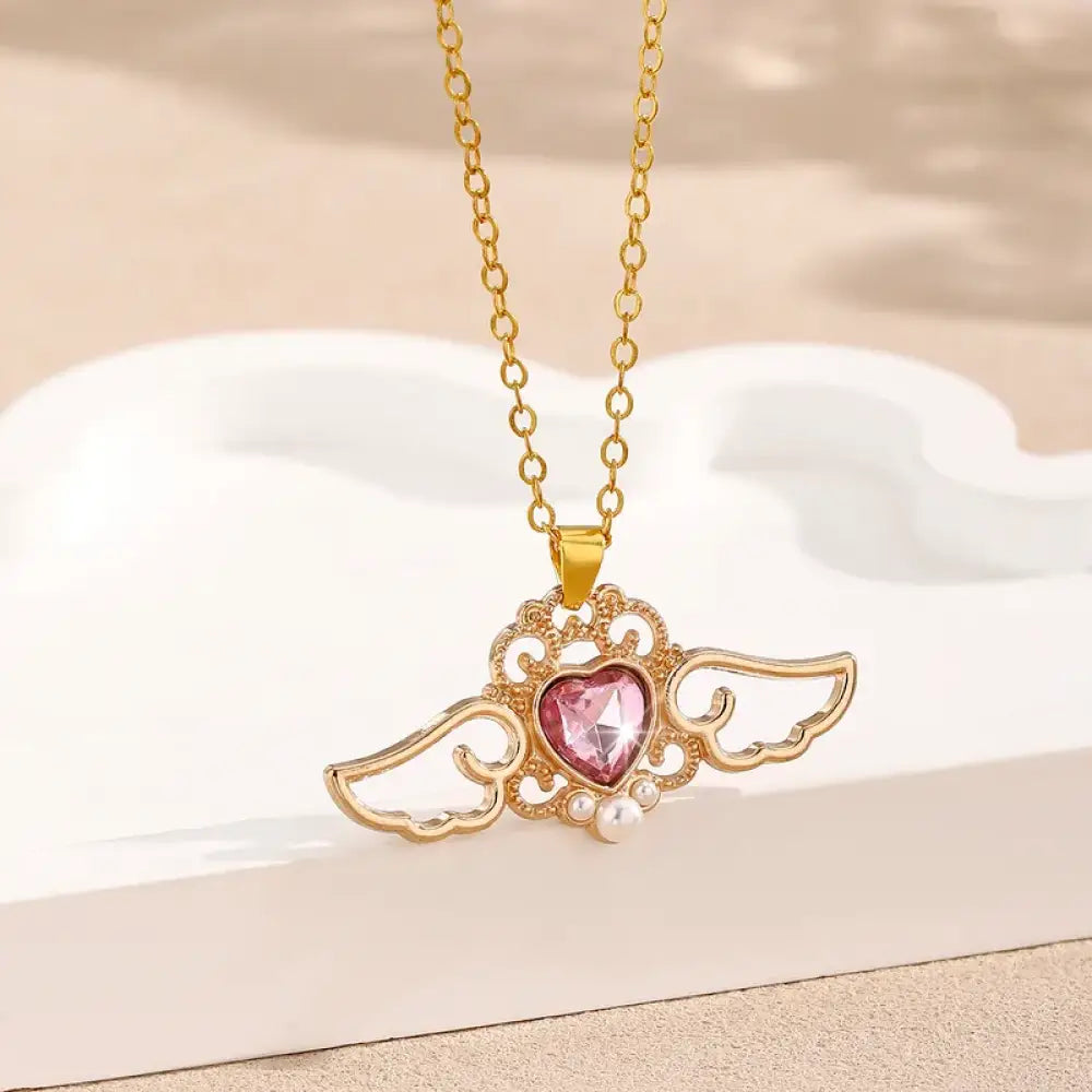 Princess Angel – Pink Necklace