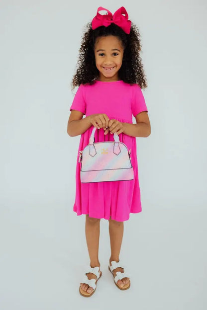 Princess Glitter Girl’s Crossbody Purse - Purse