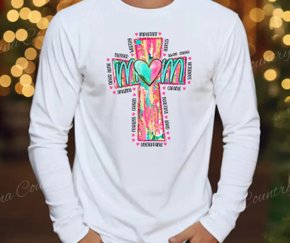 Proverbs 31 Mom – White Small / Long Shirt