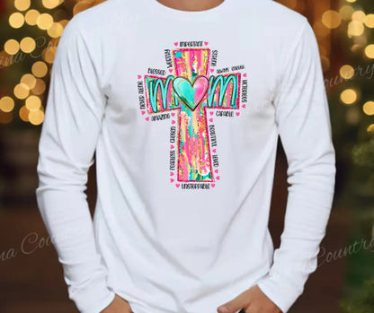 Proverbs 31 Mom – White Small / Long Shirt