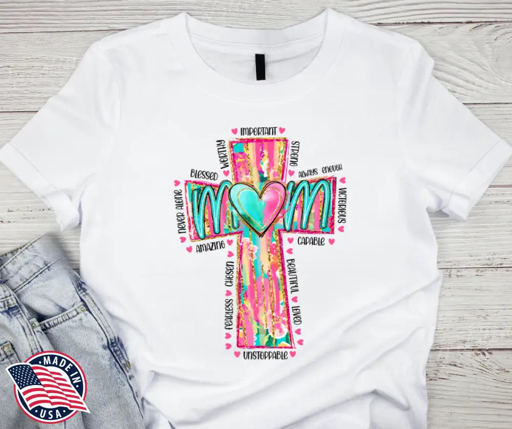 Proverbs 31 Mom – White Small / Short Shirt