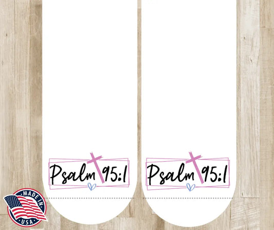 Psalm 95:1 – Multi Socks