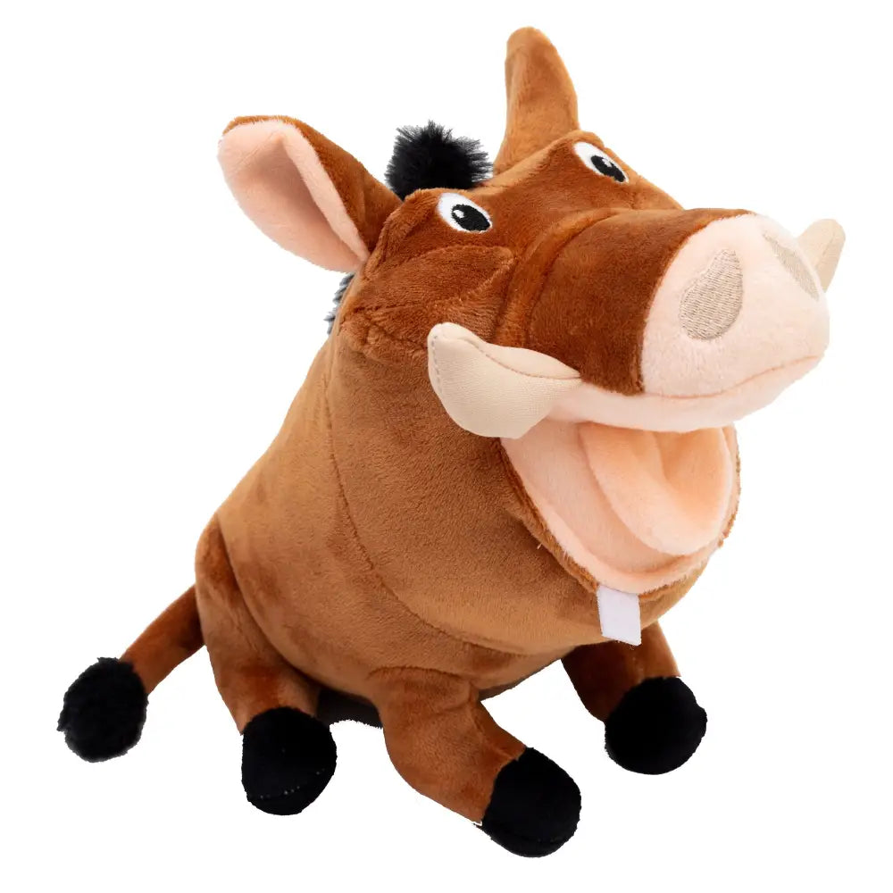 Dog Toy Squeaker Plush - Disney The Lion King Pumbaa Full Body Pose Dog Toy Squeaky Plush